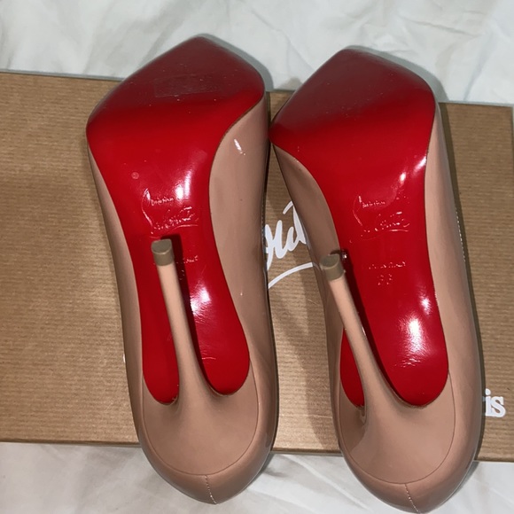 *100% AUTHENTIC CHRISTIAN LOUBOUTIN PATENT PUMPS* SO KATE - Picture 3 of 6